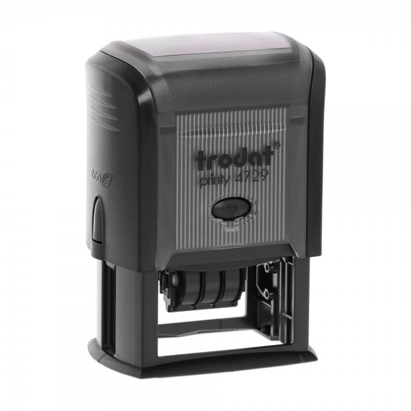 Trodat Printy dateur 4729 1 3/16'' x 2'' - 3 + 3 lignes Trodat Printy dateur 4729 1 3/16'' x 2'' - 3 + 3 lignes
